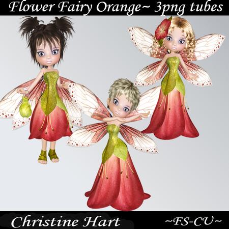 Flower Fairy Orange Png