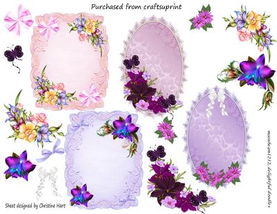 Fancy Tags and Floral Embellishments