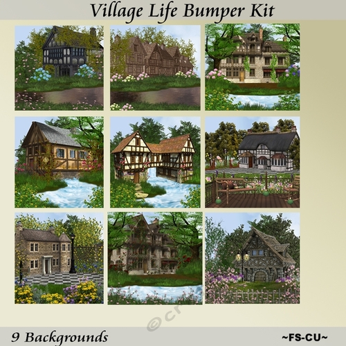 Village Life Bumper