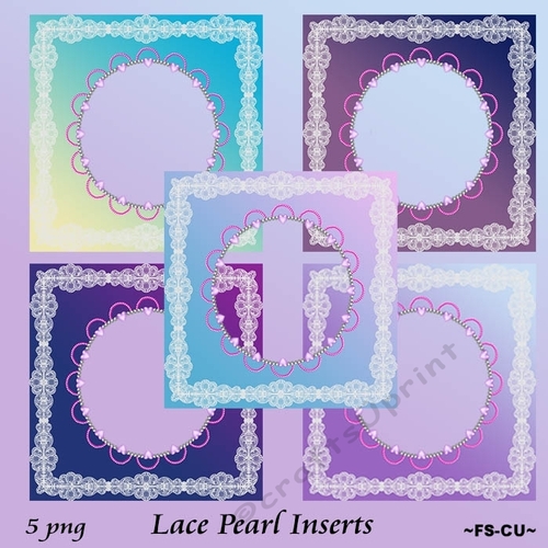 Lace Pearl Inserts