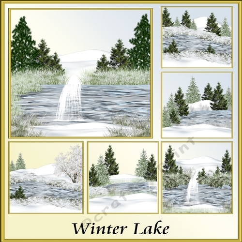 Winter Lake png