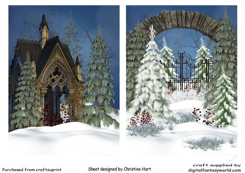Christmas Snow Scenes