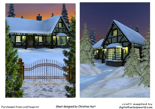 Christmas Snow Scenes 1