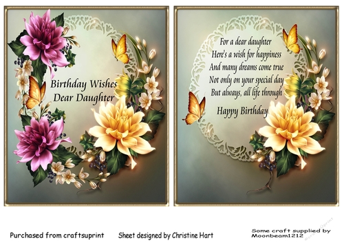 Birthday Wishes Daughter
