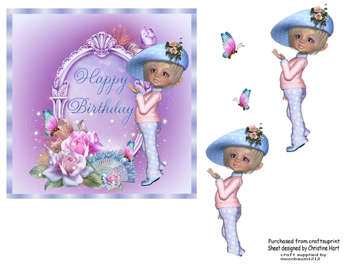Dina Birthday topper