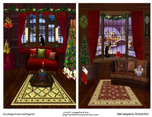 Christmas Windows Toppers