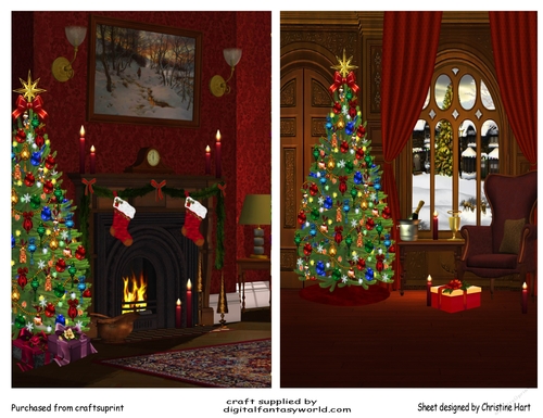 Christmas Time 1 Toppers