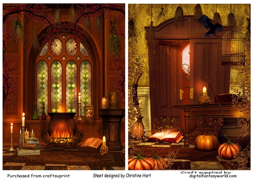 Autumn Halloween Toppers
