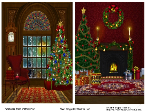 A Quite Christmas Toppers