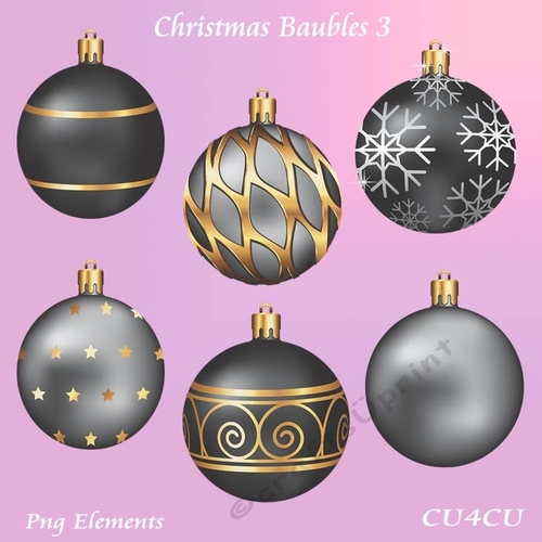Christmas Baubles 3