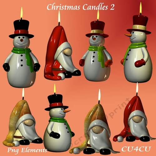 Christmas Candles 2