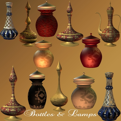Bottles and Lamps