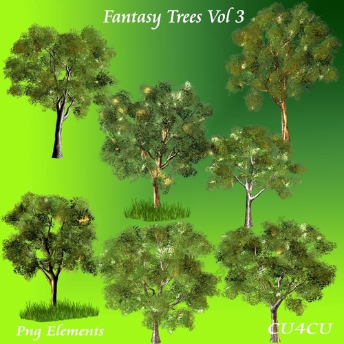 Fantasy Trees Vol 3