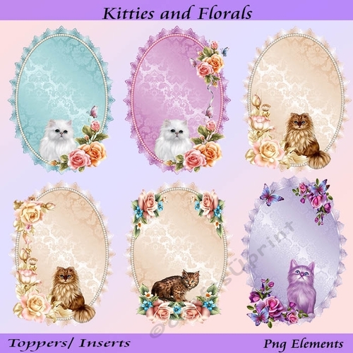 Kitties and Florals
