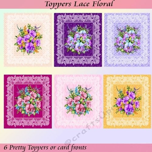 Toppers Lace Floral