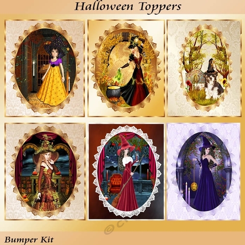 Halloween Toppers 8x8 Bumper Kit