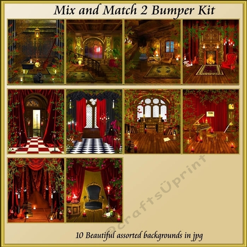Mix and Match 2 Bumper kit Backgrounds