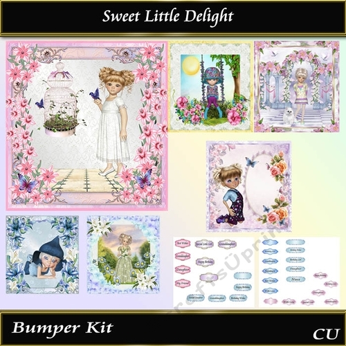 Sweet Little Delight Bumper Kit