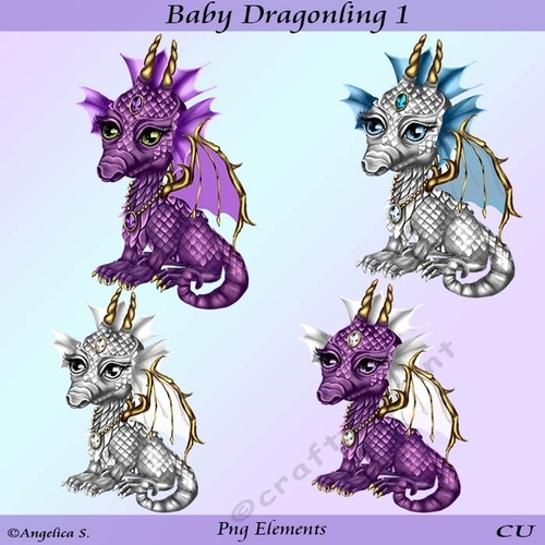 Baby Dragonling 1 Png