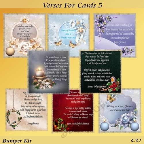 Verses For Cards 5 Bumper Kit