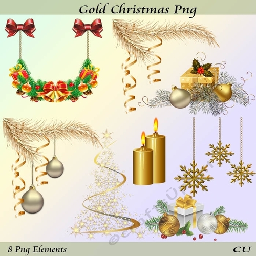 Gold Christmas