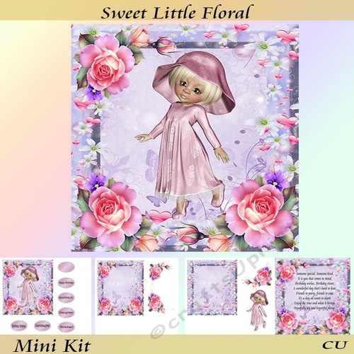 Sweet Little Florals Mini Kit