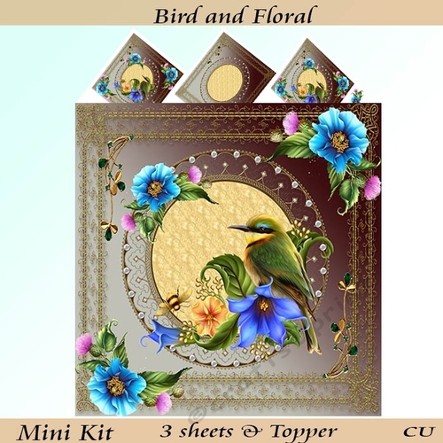 Bird and Floral Mini Kit