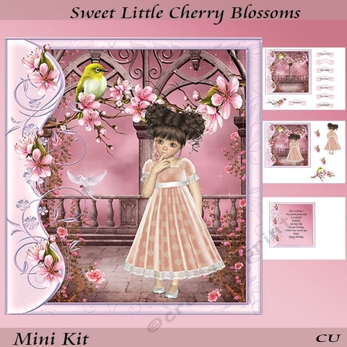Sweet Little Cherry Blossoms Mini Kit