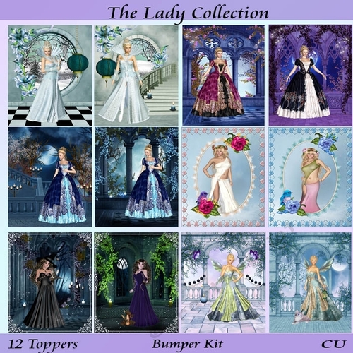 The Lady Collection Card Toppers Bumper Kit