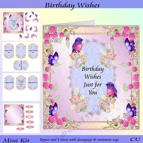 Birthday Wishes Mini Kit