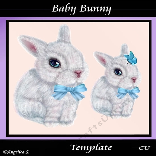 Baby Bunny Template