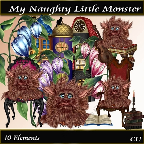 My Naughty Little Monster Friend Kit