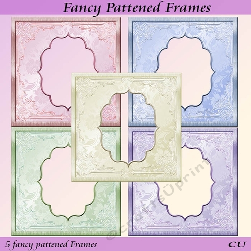 Designer Resource Fancy Pattened Frames