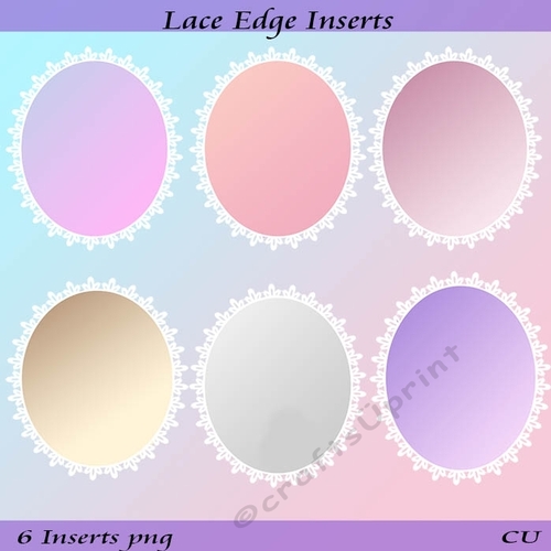 Lace Edge Inserts