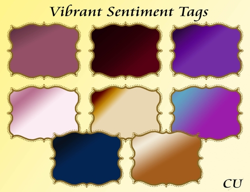 Vibrant Sentiment Tags