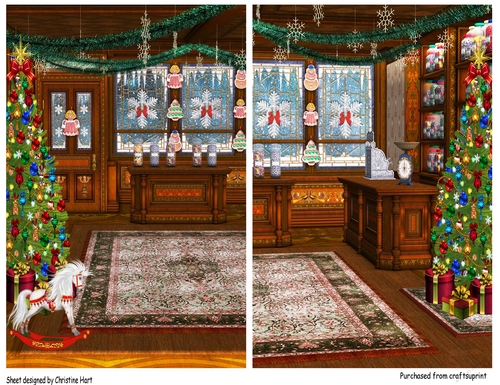 Christmas Store Toppers