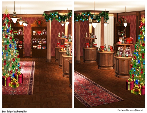Christmas Store 1 Toppers