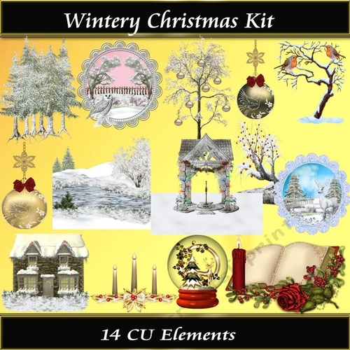 Wintery Christmas Kit