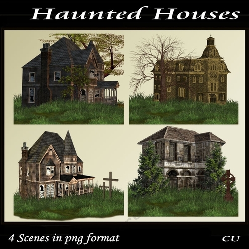 Haunted Houses Png