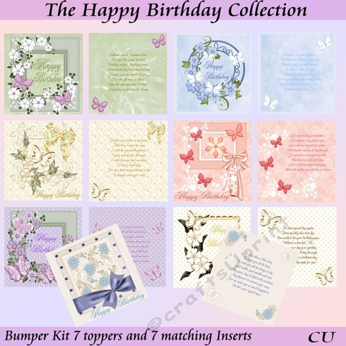 The Happy Birthday Collection Bumper Kit