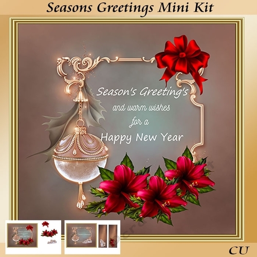 Seasons Greetings Mini Kit