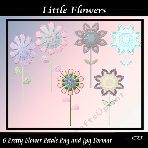 Little Flowers Png and Jpeg Format