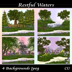 Restful Waters 1 Backgrounds