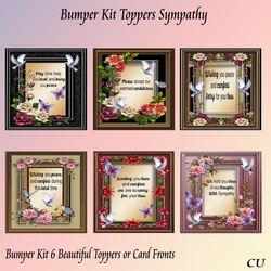 Bumper Kit Toppers Sympathy