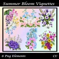 Summer Bloom Vignettes