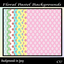 Floral Pastel Backgrounds