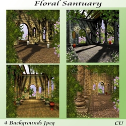 Floral Santuary Backgrounds