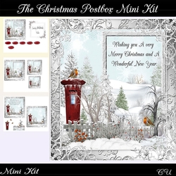 The Christmas Postbox Mini Kit