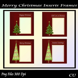 Merry Christmas Inserts\Frames