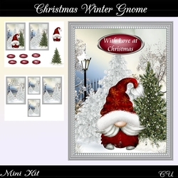 Christmas Winter Gnome Mini Kit